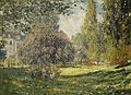 Le Parc Monceau (1876) by Claude Monet