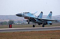 Hamulec aerodynamiczny w Su-30