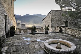 La terrasse du Centre d'art.