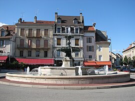 Place des Terreaux, Belley