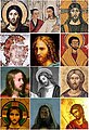 Various depictions of Jesus