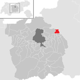 Location in the district