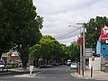 Grant Street, vers le sud : hôpital et Maddingley