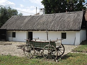 Restored and protected salaš in Bački Petrovac, Vojvodina, Serbia, 1799