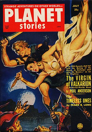 The Virgin of Valkarion, Planet Stories, Gouere 1951