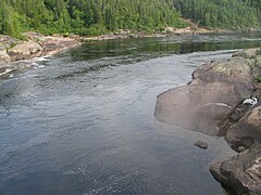 From Girard Bridge, Rivière-Saint-Jean municipality