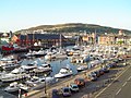 The marina of Swansea, Wales's second city - but define "second city"