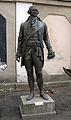 monument to the founders of the city in the courtyard of the museum: José de Ribas