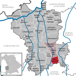 Balzhausen - Localizazion