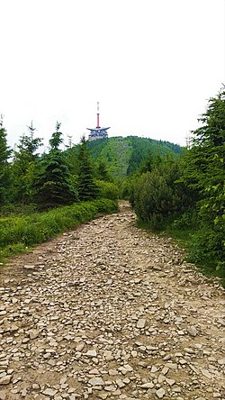 The Lysá hora mountain—symbol of the region