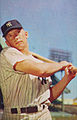 Mickey Mantle circa 1953 geboren op 20 oktober 1931