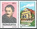 Nikolaus Lenau auf einer rumänischen Briefmarke von 1998