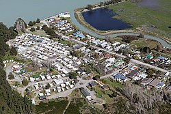 Kairaki on the north bank of the Waimakariri River