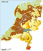 Nederland rond 2750 v.Chr.