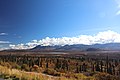 Le montagne Chugach dall'autostrada Glenn Hwy