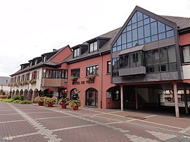 The town hall in Eckbolsheim