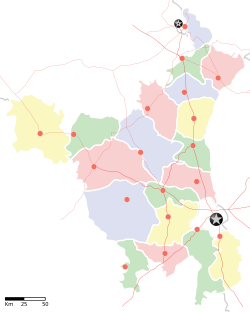 Map of Haryana