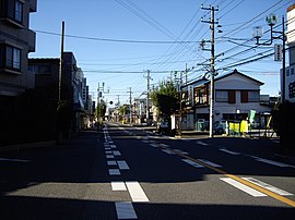 ときわ中央通り（東初石四丁目）