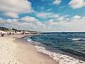 Image 10A view of the beach on the Baltic Sea in Klaipėda, Lithuania