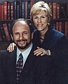 Sheila Ison Wellstone (right), politician and wife of U.S. senator Paul Wellstone