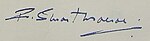 Signature of Robert Stuart Macrae