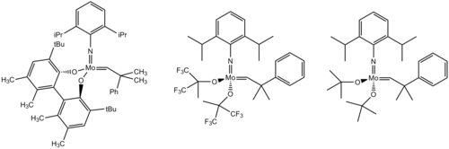 Some commercially available Schrock catalysts.