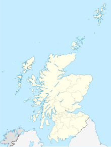 Map showing the location of Smoo Cave