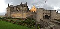 Vue panoramique du château.