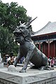 La statua bronzea di Qilin