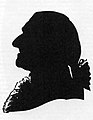 Ignaz Holzbauer, silhouette.