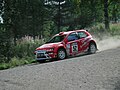 Fiat Punto S1600 au Rallye de Finlande 2001.