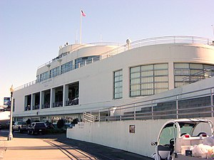 Aquatic Park Bathhouse, now part of the Aquatic Park Historic District San Francisco (1936)