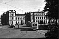 Sørfasaden på stasjonsbygningen fotografert i 1937 Foto: Anders Beer Wilse