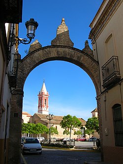 Skyline of Castilleja de la Cuesta