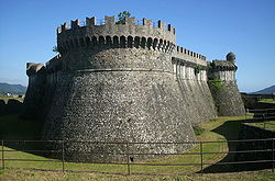 A Rondella Fortezza Firmafede, Sarzana (Észak-Olaszország), 15. század