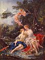 Jupiter en Kallisto (1744) François Boucher, Puschkin-Museum, Moskou