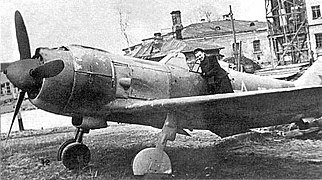 Lavotchkine La-5 soviétique, 1943.