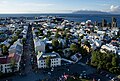 Reykjavík, vista dalla guglia di Hallgrimskirka