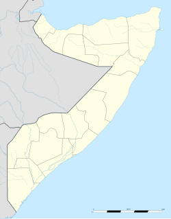 Gondershe is located in Somalia