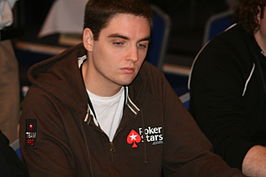 Paul-Ambrose tijdens de European Poker Tour in Monte Carlo