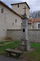 Old cross in the cemetery