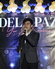 Blad Verzosa performance on a church event