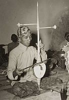 Indonesia, Rebab. Some of the Indonesian rebabs have the same shaped-coconut that the Cambodian and Thai instruments use. Others have ordinary round coconuts.