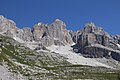 Cima d'Ambiez vista dai Prati dell'Agostini