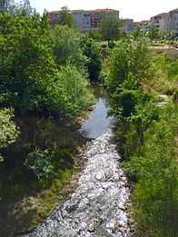 L'Huveaune à Aubagne (La Planque).