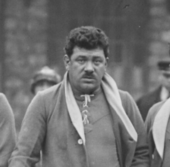 Photo-portrait de son entraîneur et coéquipier Jean Sédébio en 1927