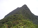 Puncak Gunung Korbu, dilihat dari dekat