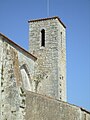 Le clocher de l'église de Nancras