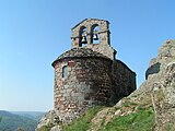 Perched chapel near Saint-Private-d’Allier.