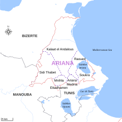 Subdivisions of Ariana Governorate